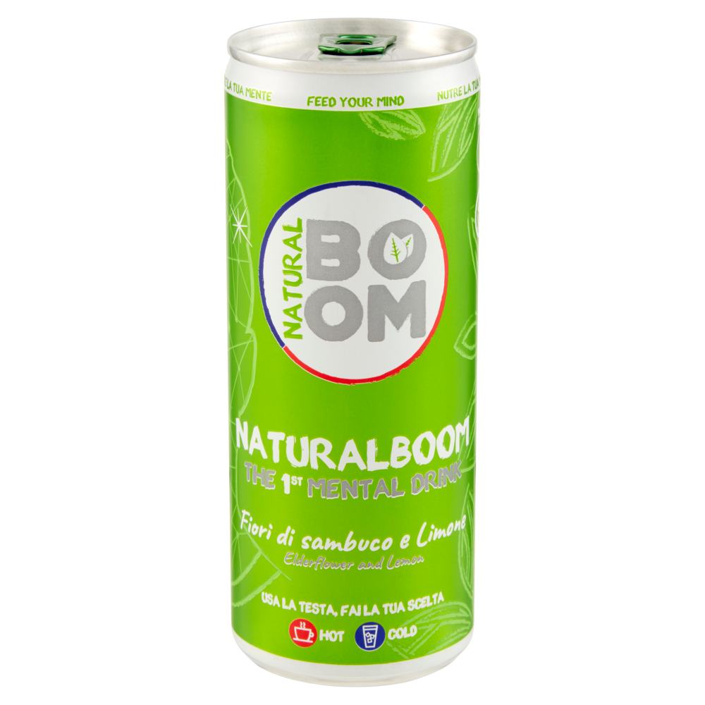 NATURALBOOM Fiori di sambuco e Limone 250 ml