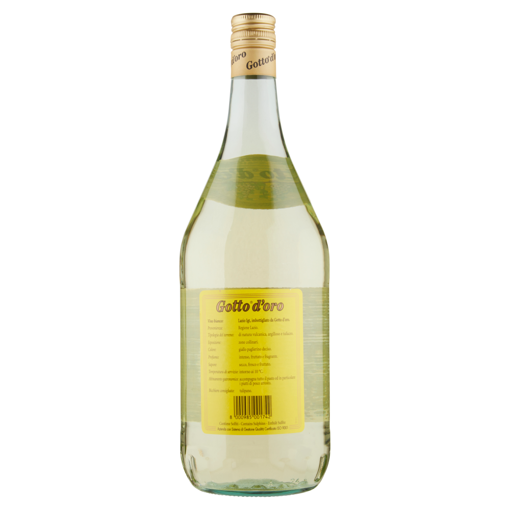 Gotto d'oro Bianco Lazio IGT Gusto Secco 1,5 l