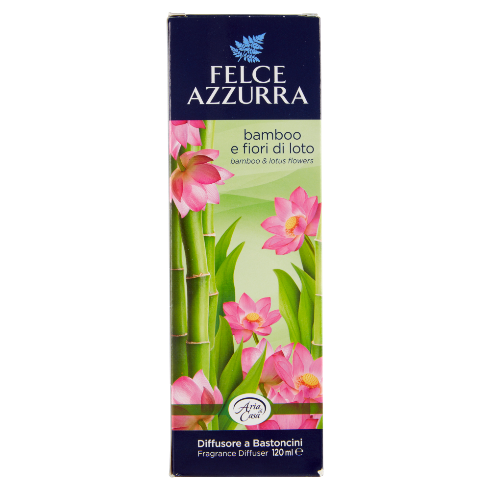 Felce Azzurra Aria di Casa bamboo e fiori di loto Diffusore a Bastoncini 120 ml