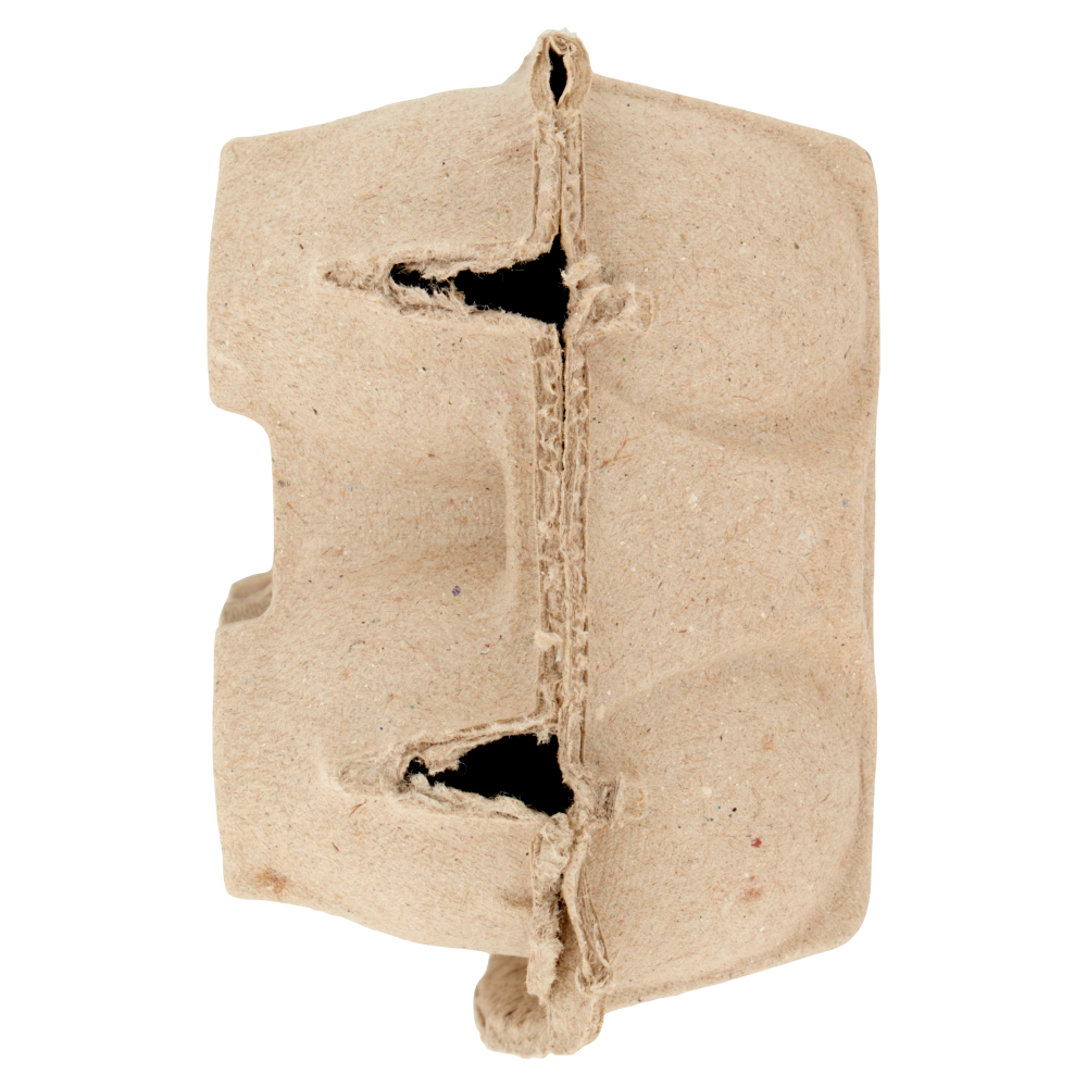 le Naturelle Uova Guscio Bianco 6 Uova Fresche da Allevamento a Terra 300 g