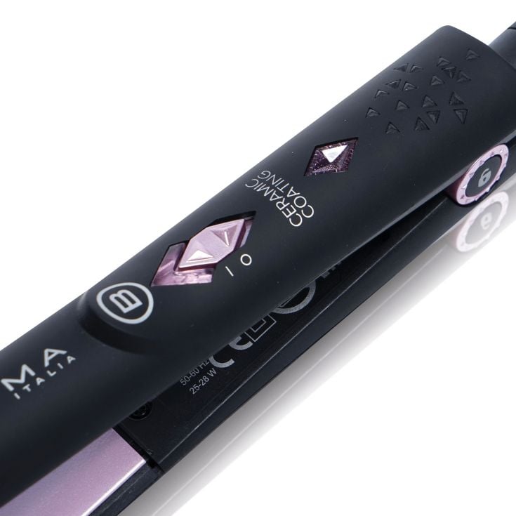 Bellissima 11640 messa in piega Piastra per capelli Caldo Nero 28 W 1,8 m