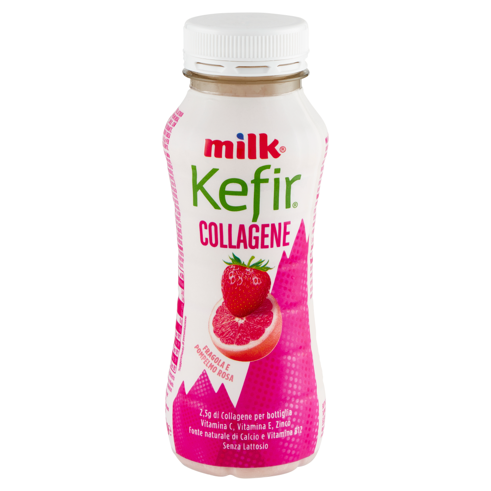Milk Kefir Collagene Fragola e Pompelmo Rosa 200 g