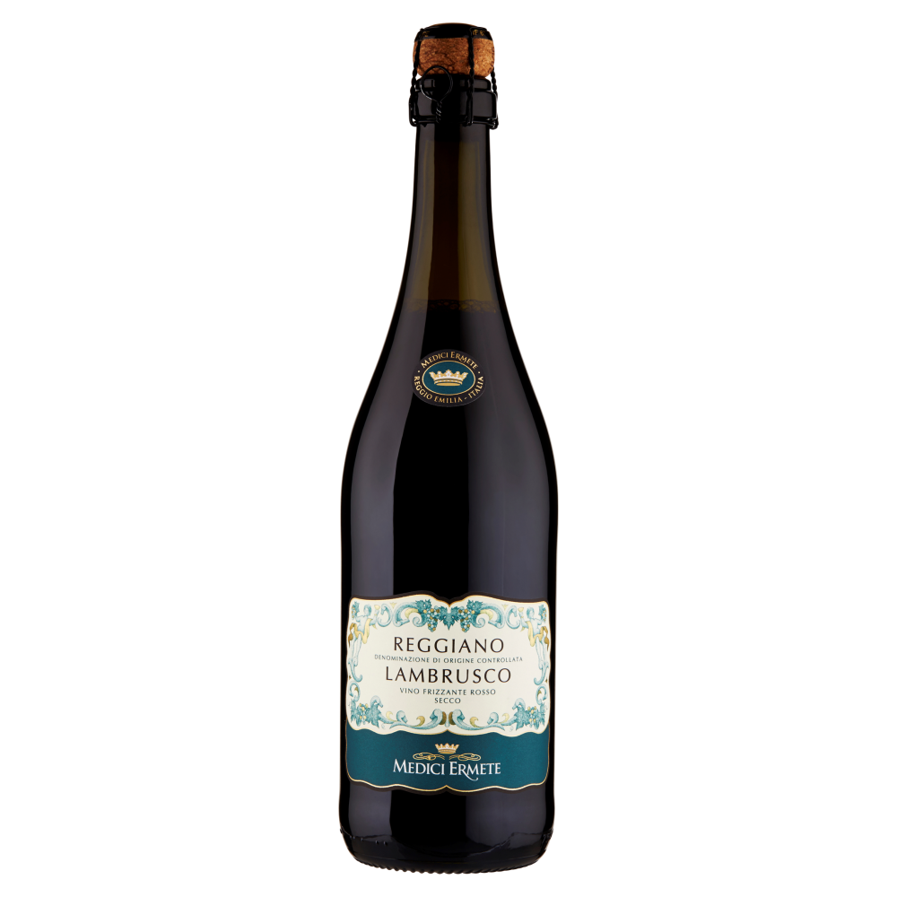 Medici Ermete Reggiano DOC Lambrusco Vino Frizzante Rosso Secco 750 ml