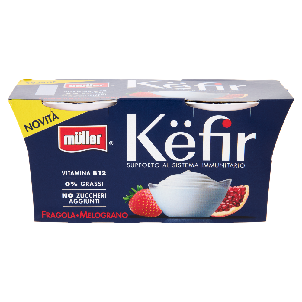 m&uuml;ller K&euml;fir Fragola - Melograno 2 x 125 g