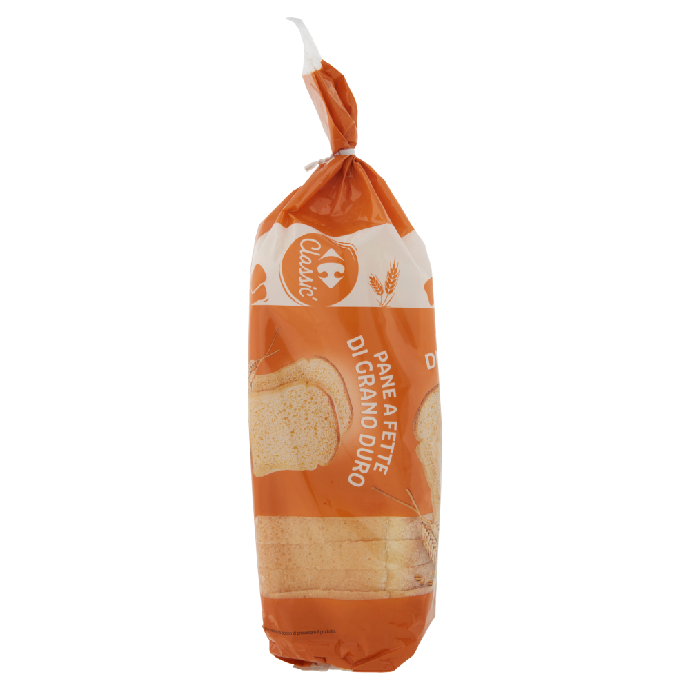 Carrefour Classic Pane a Fette di Grano Duro 400 g