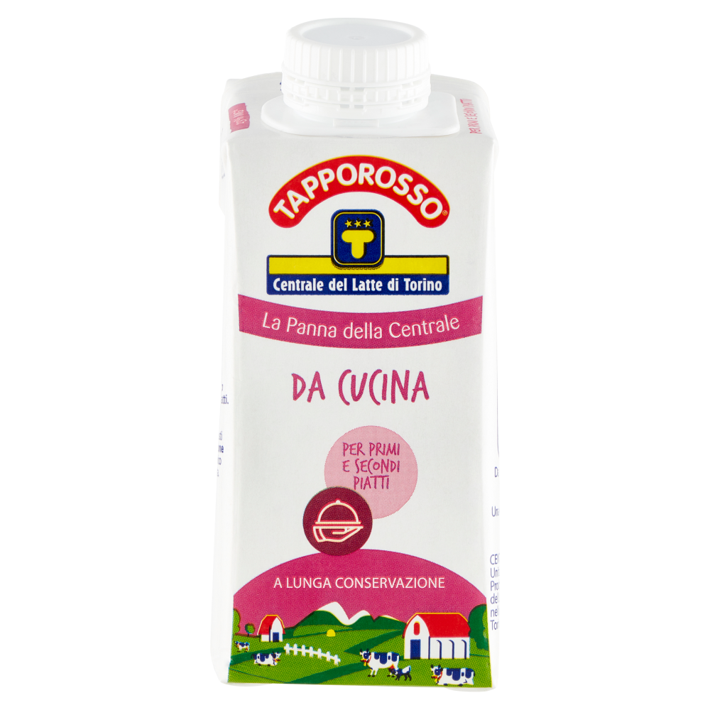 Tapporosso la Panna della Centrale da Cucina a Lunga Conservazione 200 ml