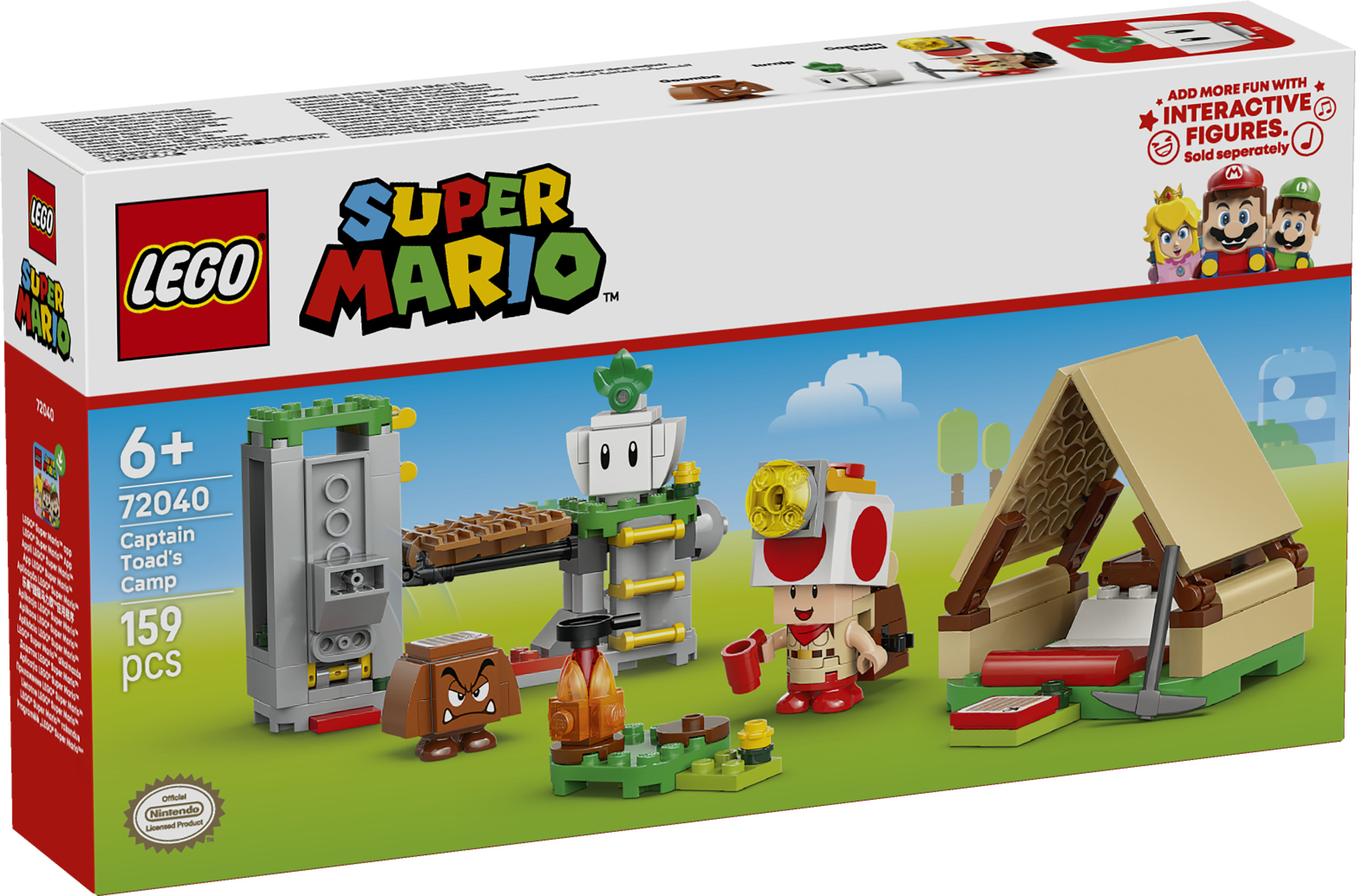 LEGO Super Mario In campeggio con Capitan Toad