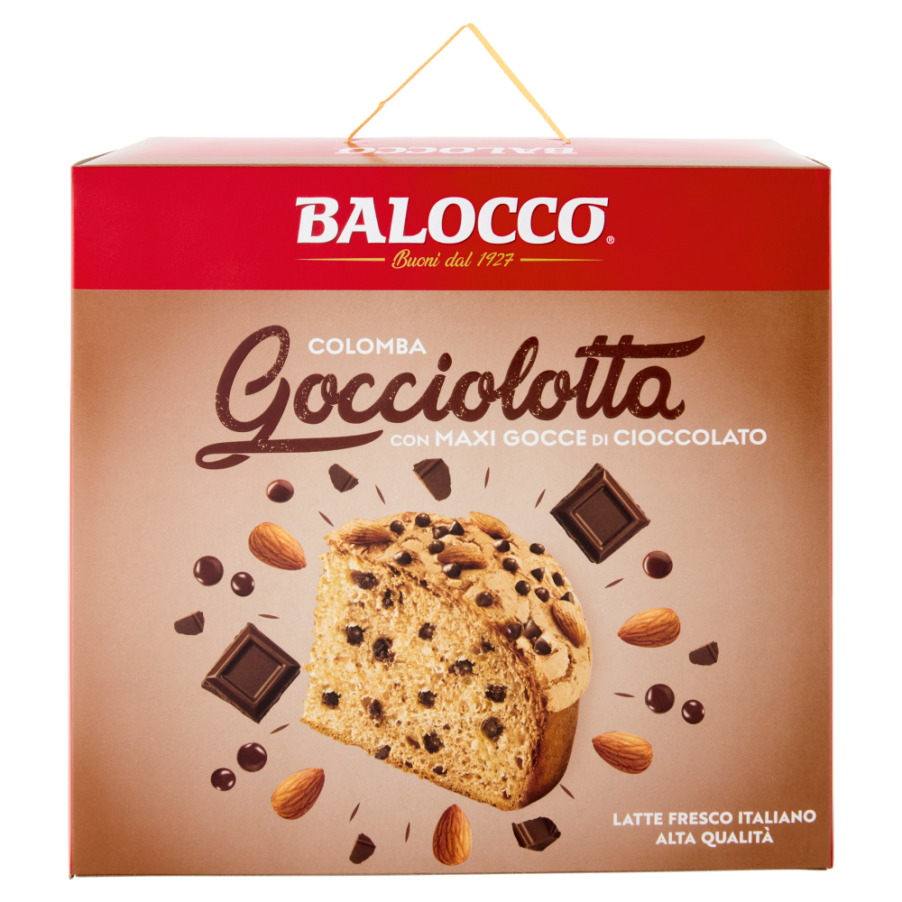 Balocco Colomba Gocciolotta con Maxi Gocce di Cioccolato 750 g