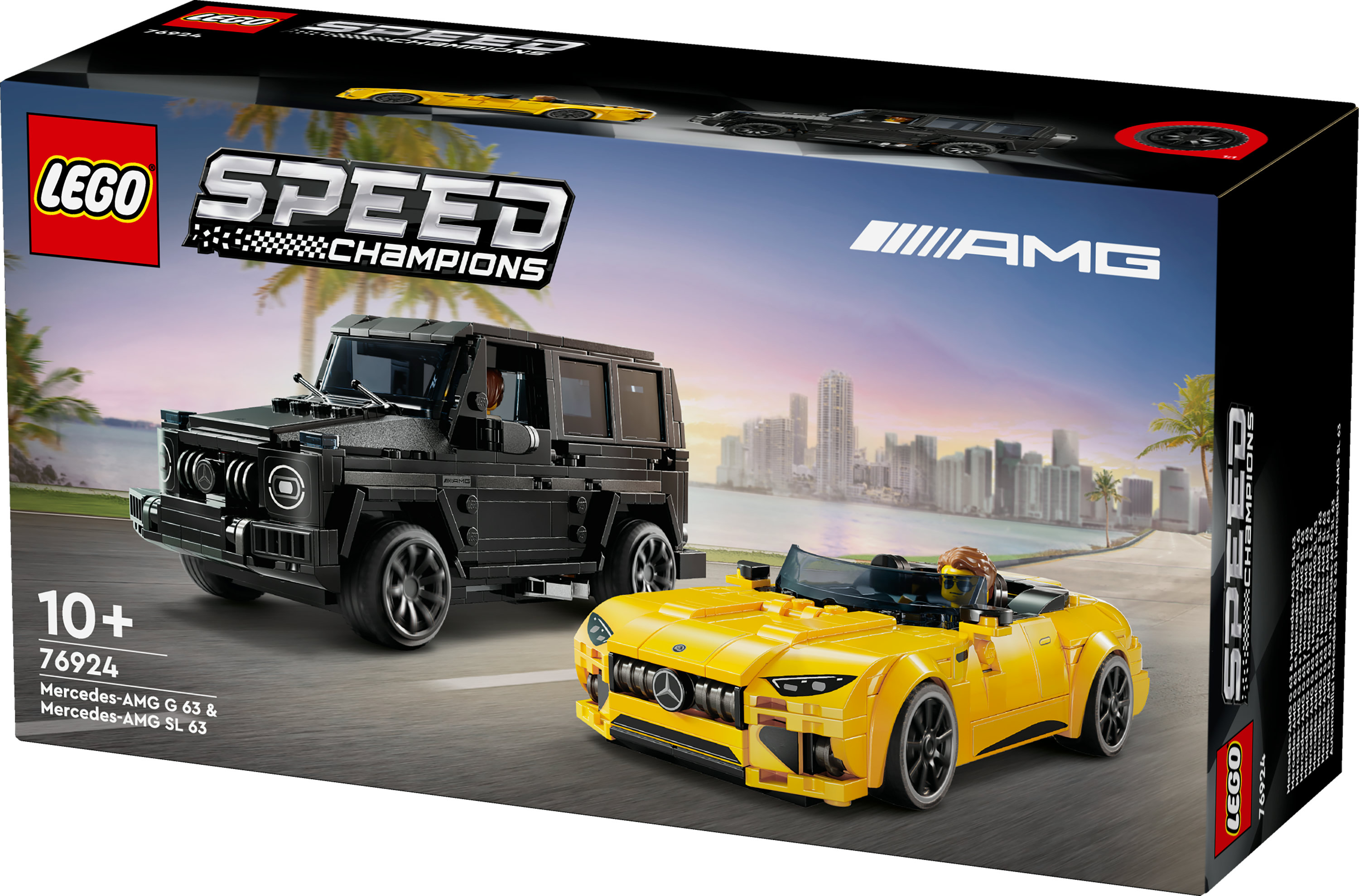 LEGO Speed Champions Mercedes-AMG G 63 e Mercedes-AMG SL 63