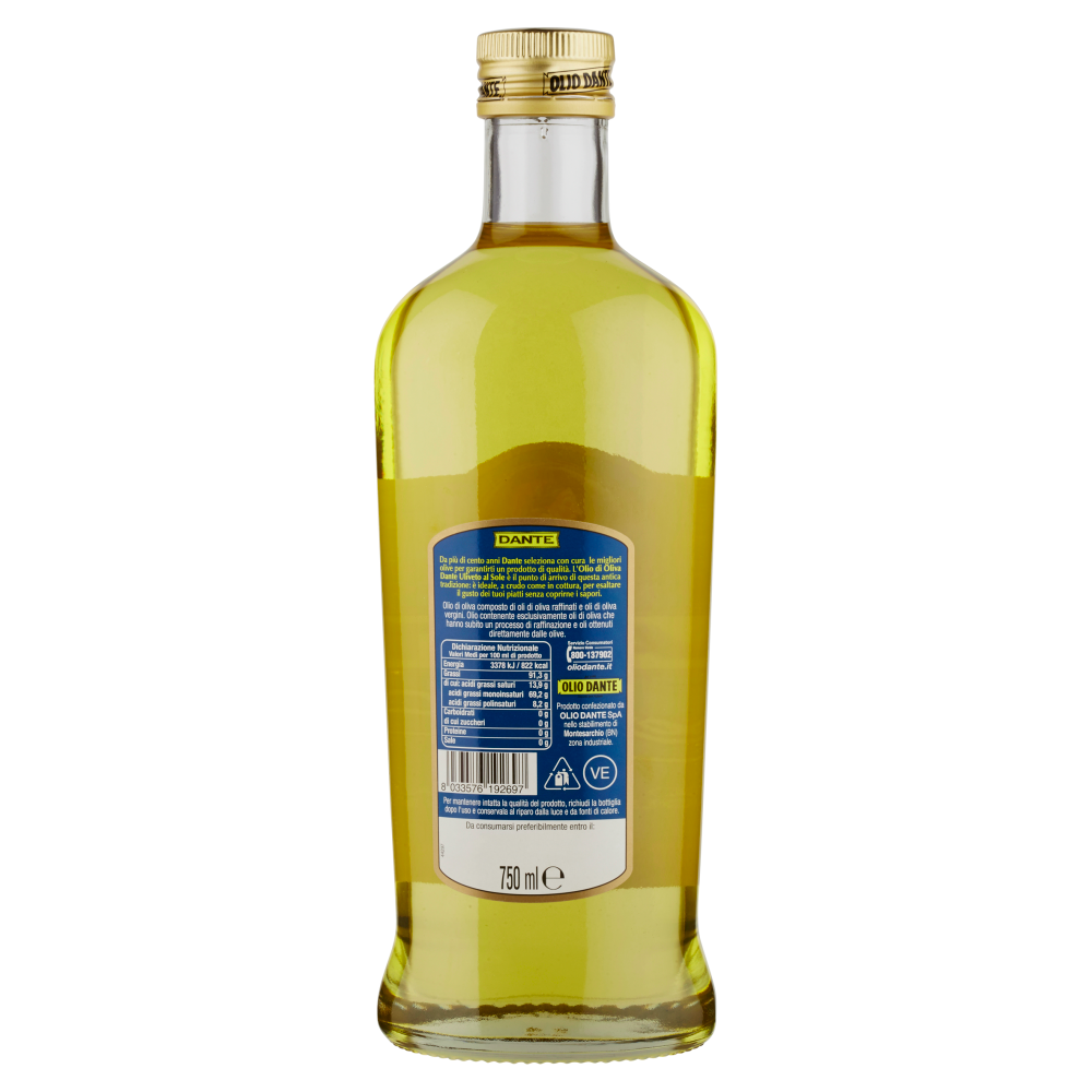 Dante Uliveto al Sole Olio di Oliva 750 ml