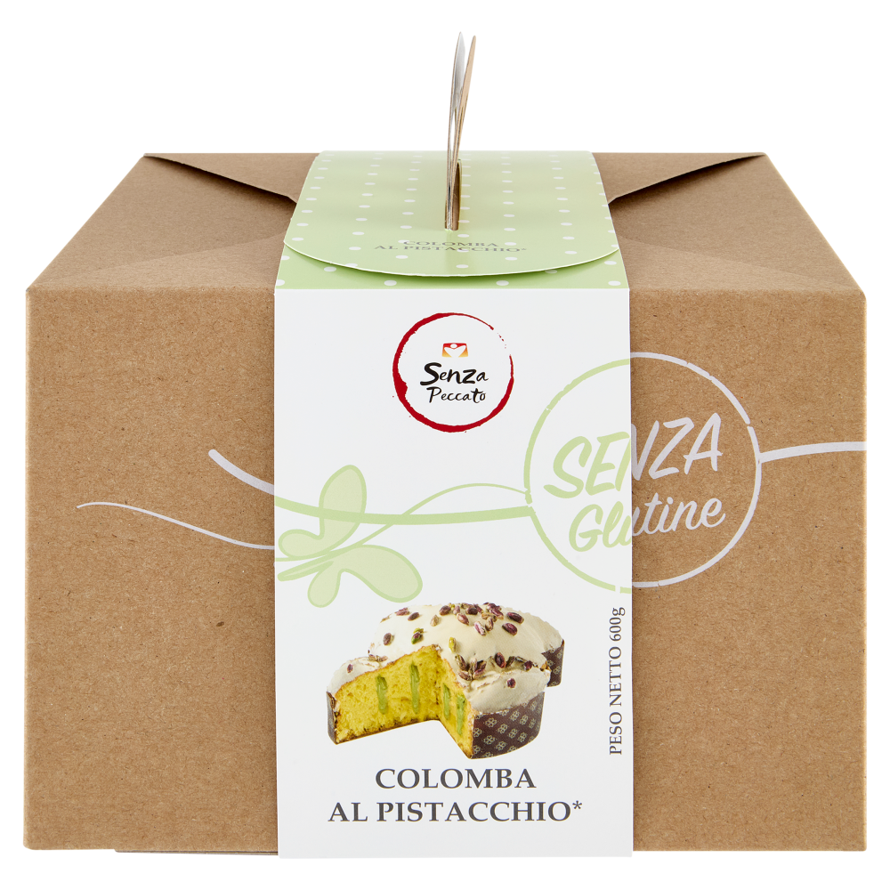 Senza Peccato Colomba al Pistacchio Senza Glutine 600 g