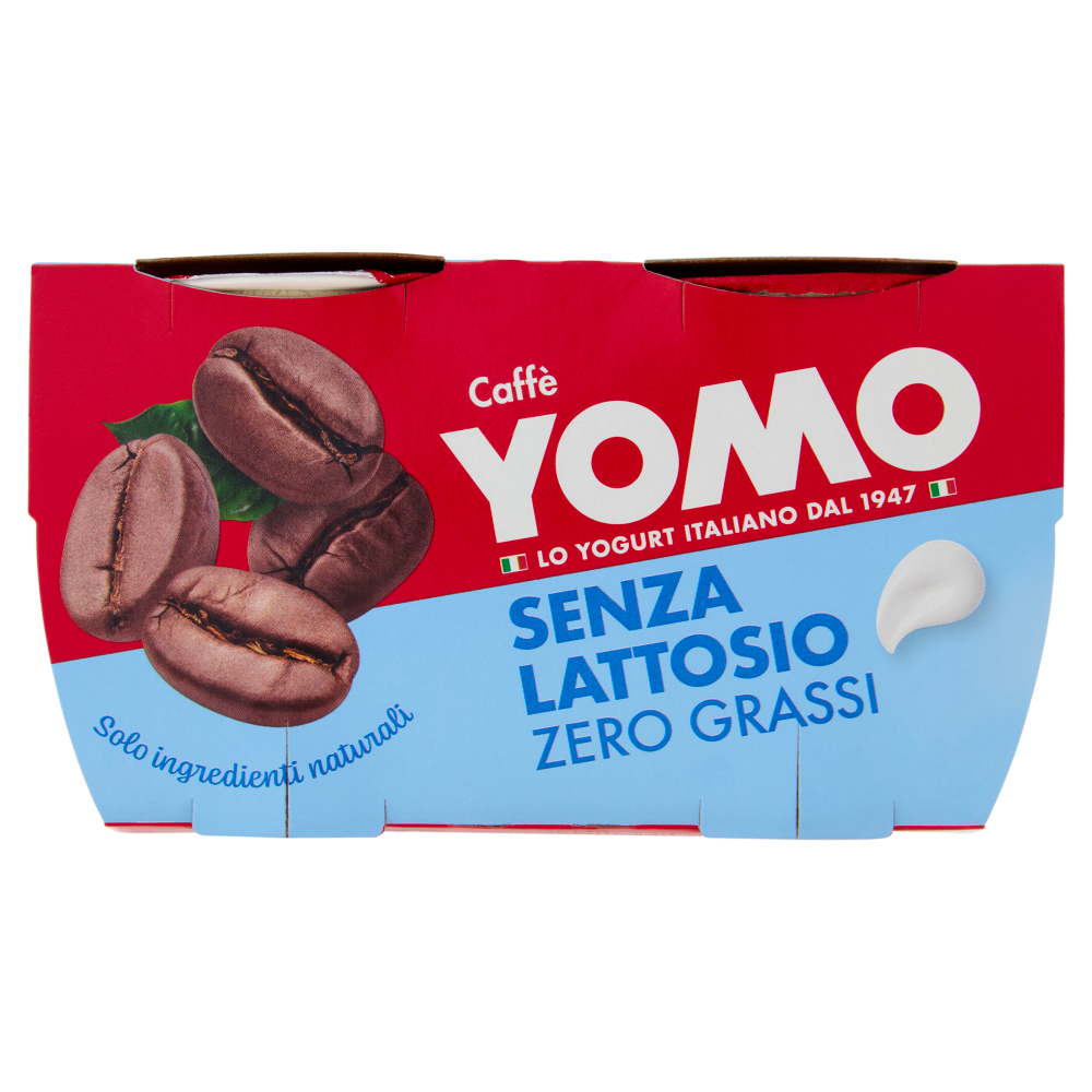 Yomo Senza Lattosio Zero Grassi Caff&egrave; 2 x 125 g