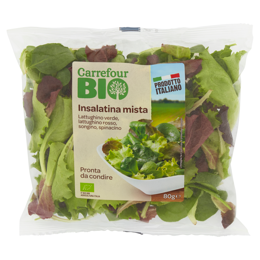 Carrefour Bio Insalatina mista 80 g