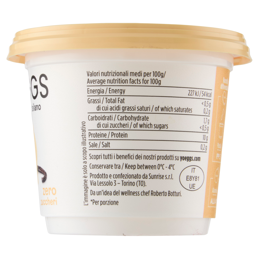 Yoeggs Dessert Vaniglia 125 g