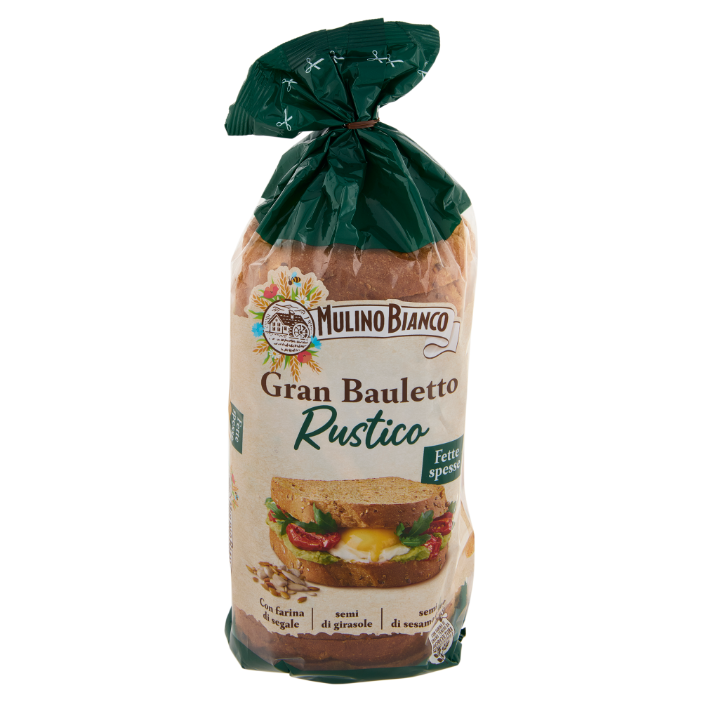 Mulino Bianco Gran Bauletto Pane Rustico 500g