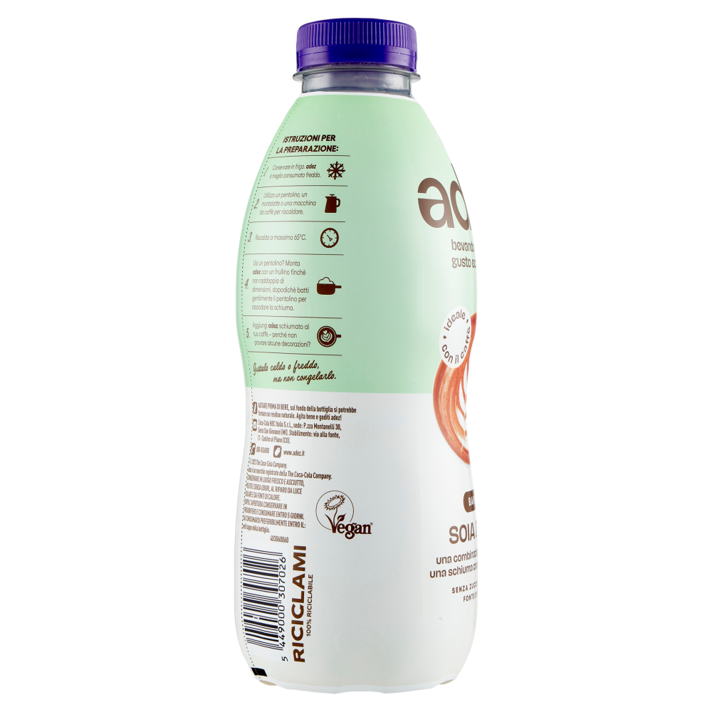Adez Barista Soia & Riso PET 800 ml