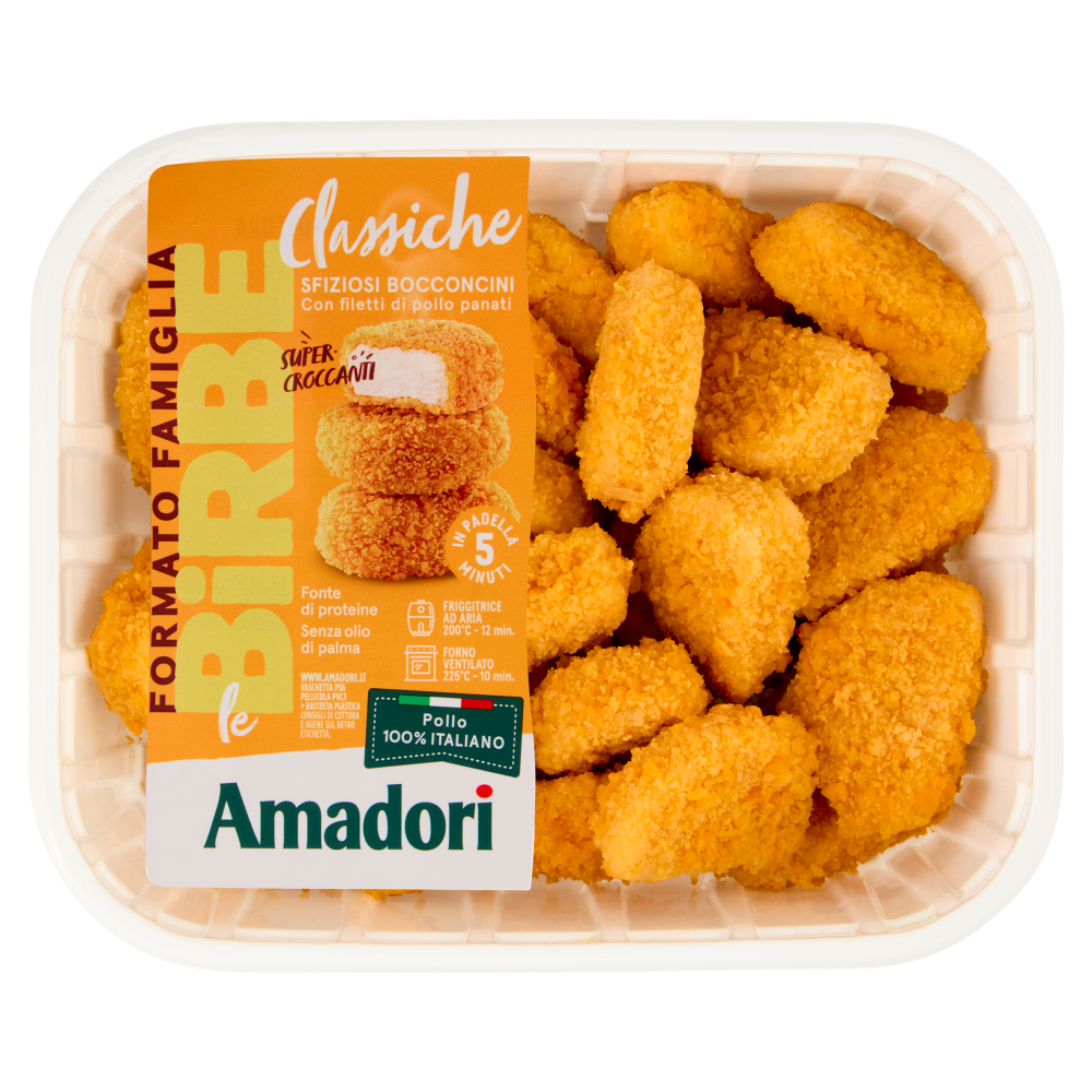 Amadori le Birbe Classiche Bocconcini di Pollo 0,500 kg