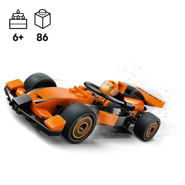 LEGO City Pilota e monoposto McLaren F1®