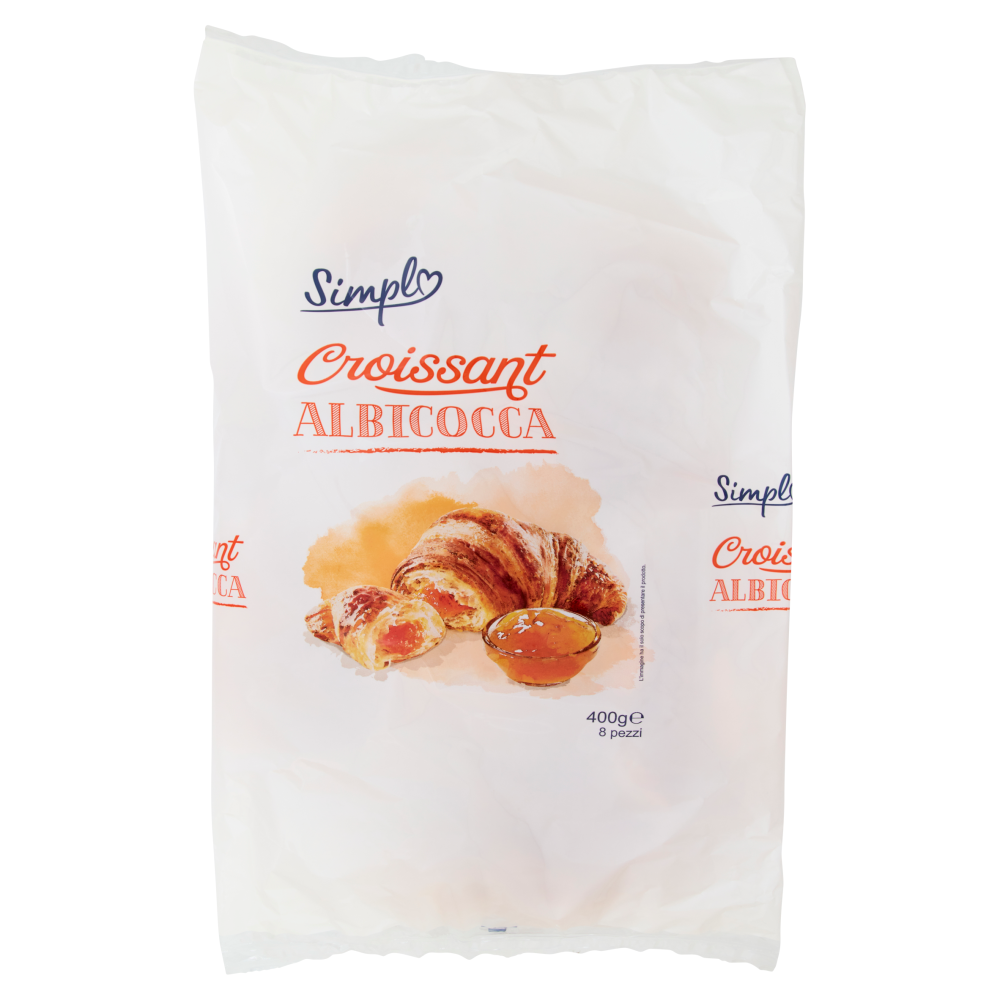 Simpl Croissant Albicocca 8 x 50 g