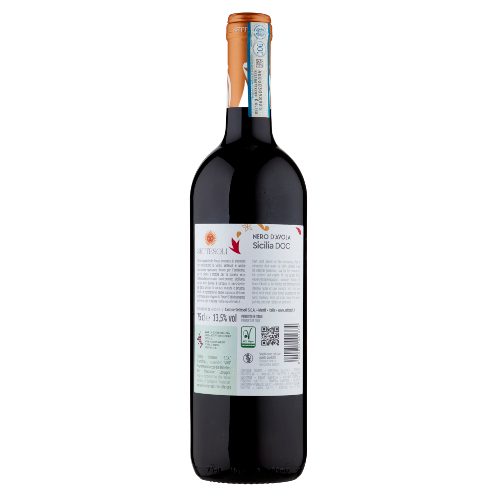 Settesoli Nero d'Avola Sicilia DOC 75 cl
