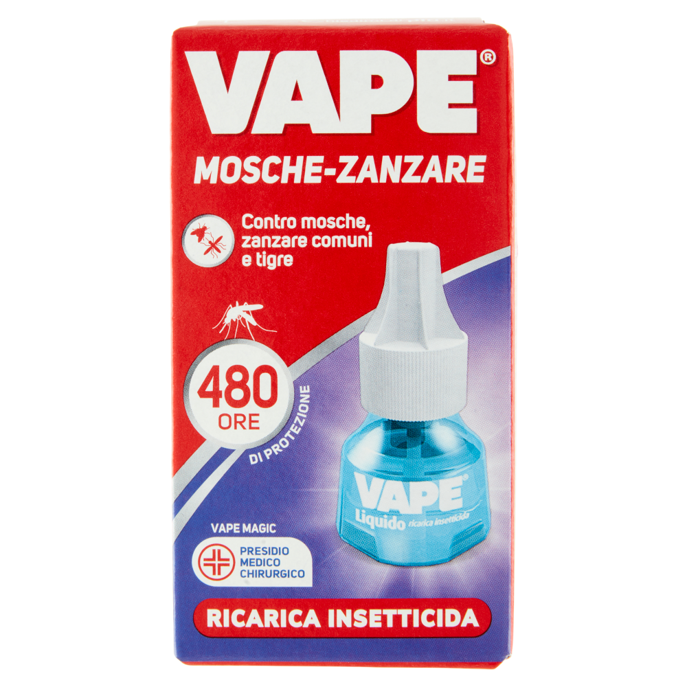 VAPE Mosche-Zanzare Liquido Ricarica 22 ml