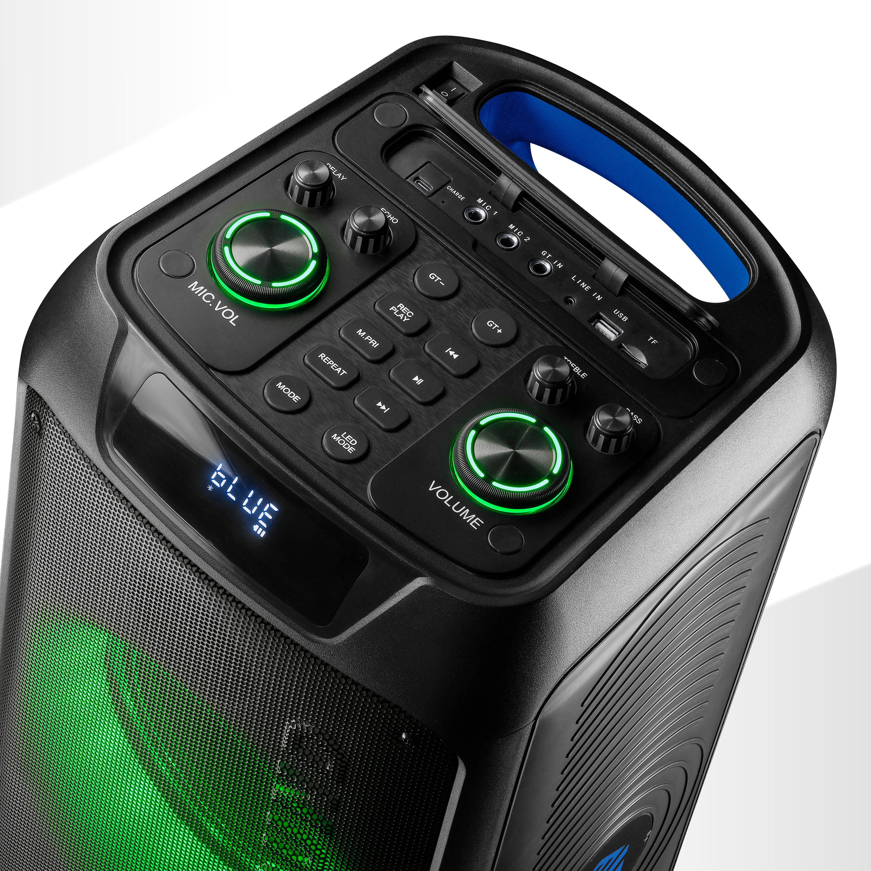 Music Sound Sound Box Cassa speaker con 110W di potenza e luci RGB