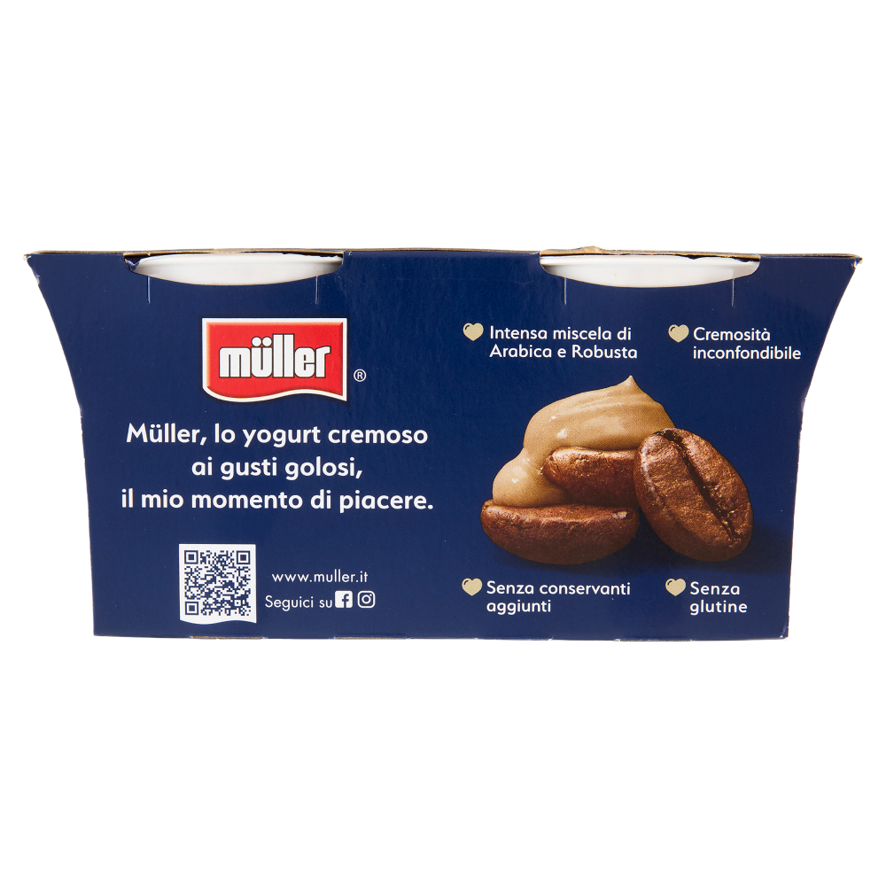 müller Yogurt Cremoso Caffè 2 x 125 g