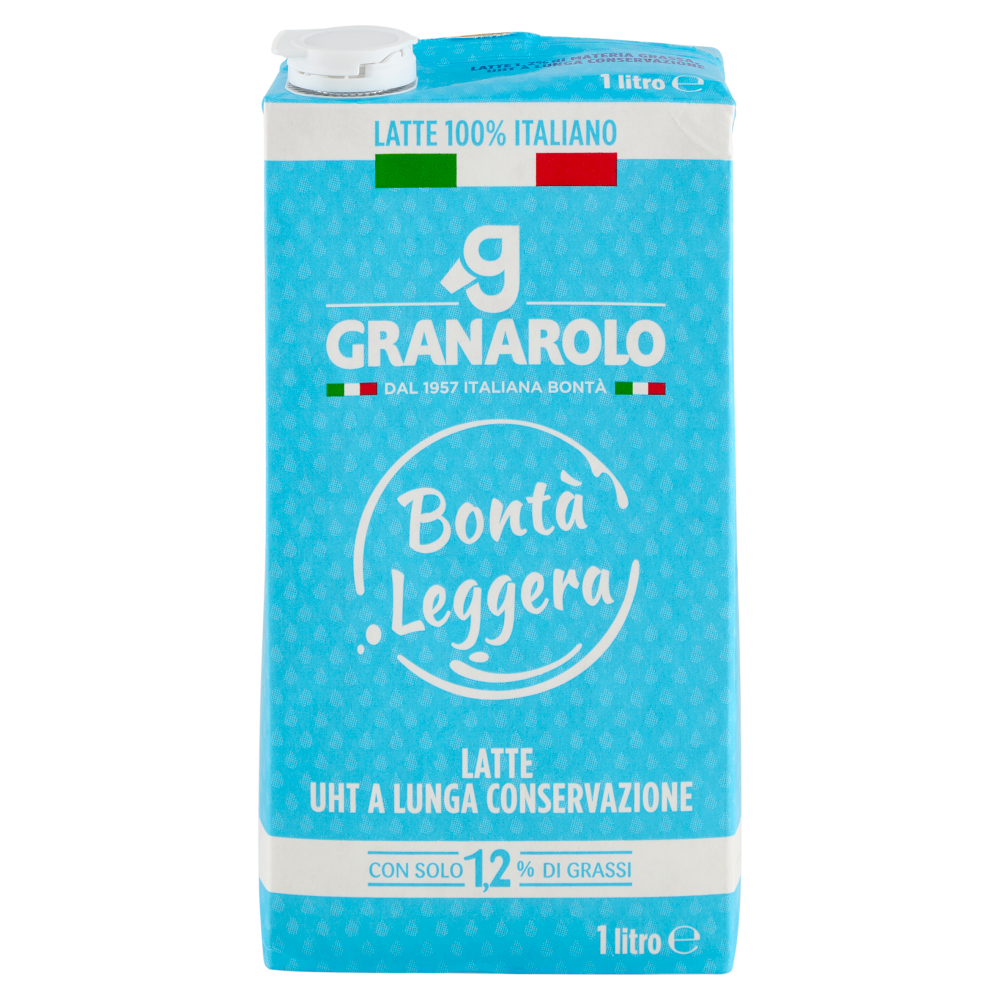 Granarolo Bontà Leggera Latte UHT a Lunga Conservazione 1 litro