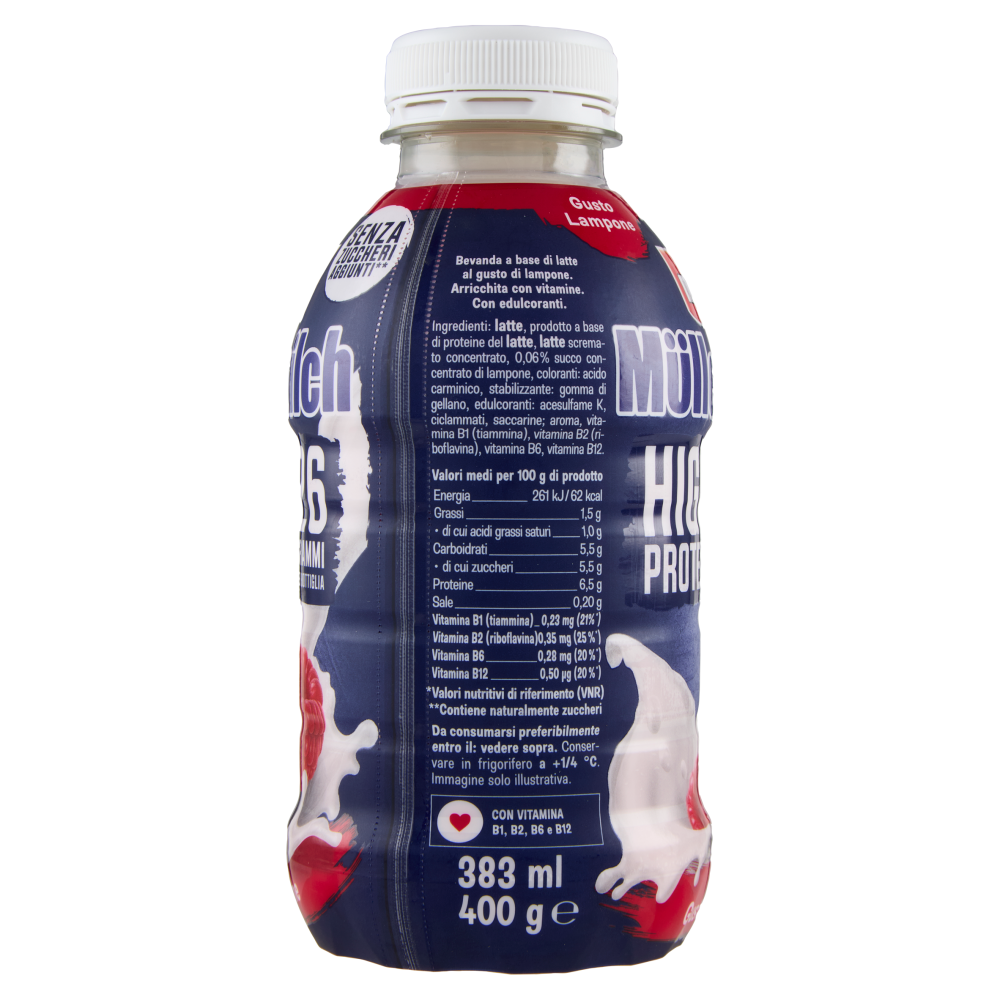 müller Müllermilch High Protein Gusto Lampone 400 g