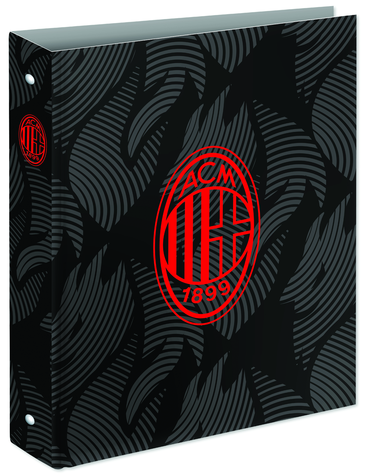 Seven 8055714226064 raccoglitore ad anelli Nero, Rosso