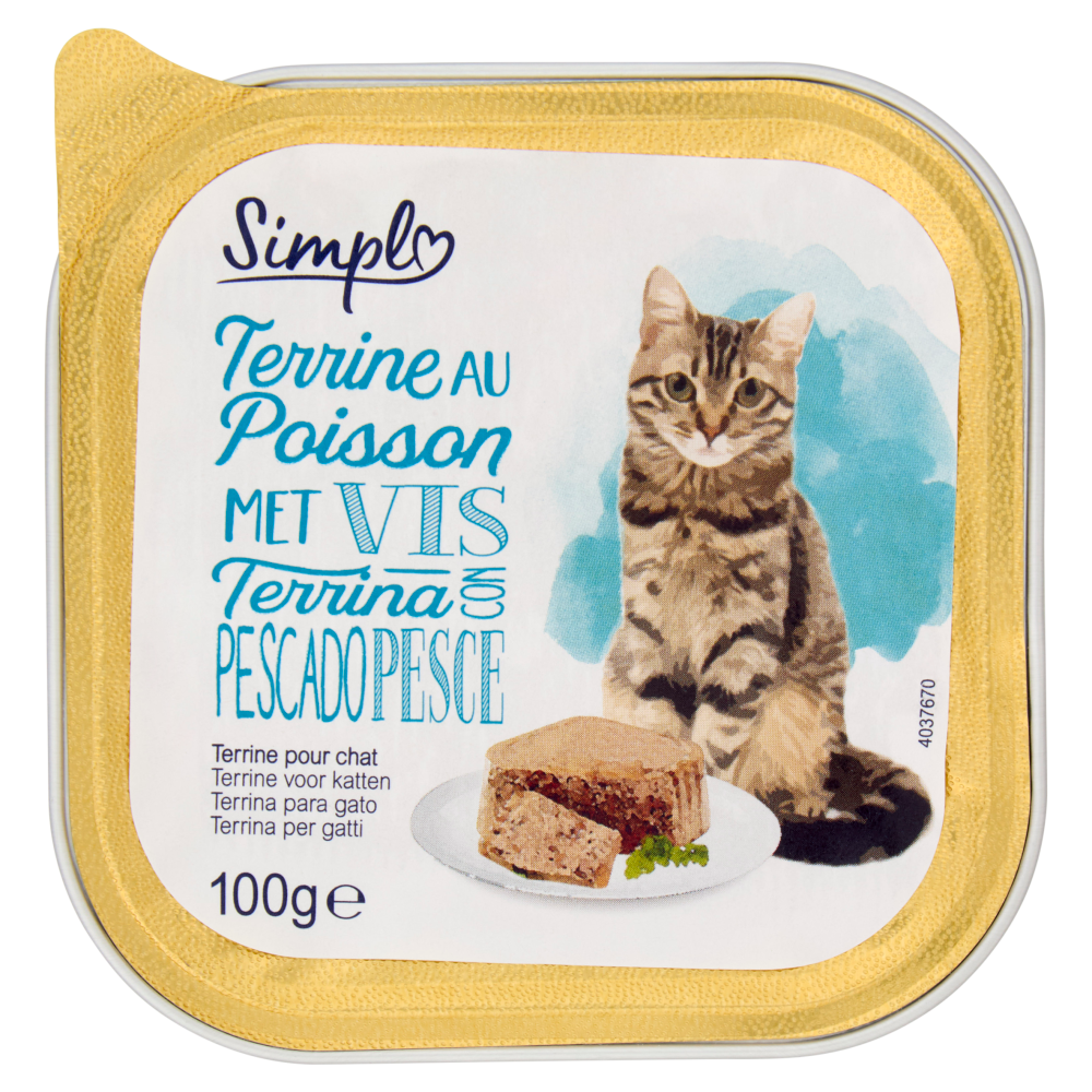 Simpl Terrina con Pesce 100 g