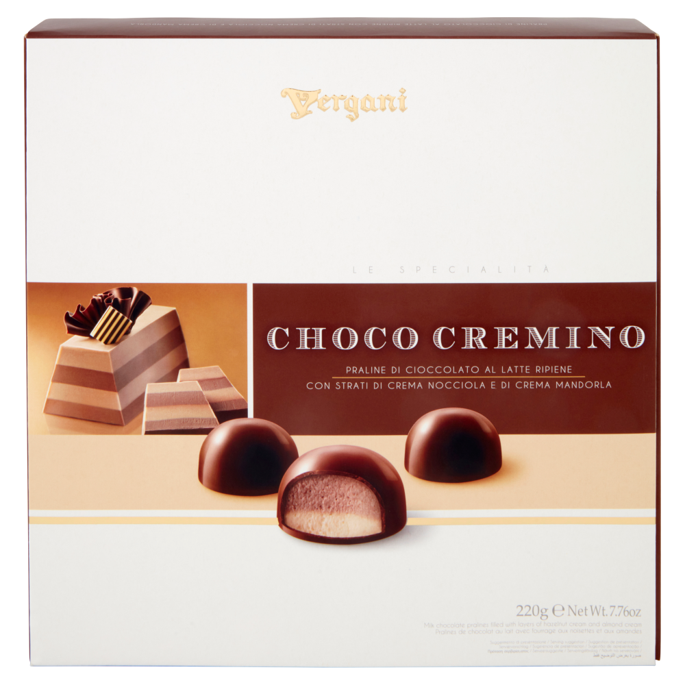Vergani Le Specialità Choco Cremino 220 g