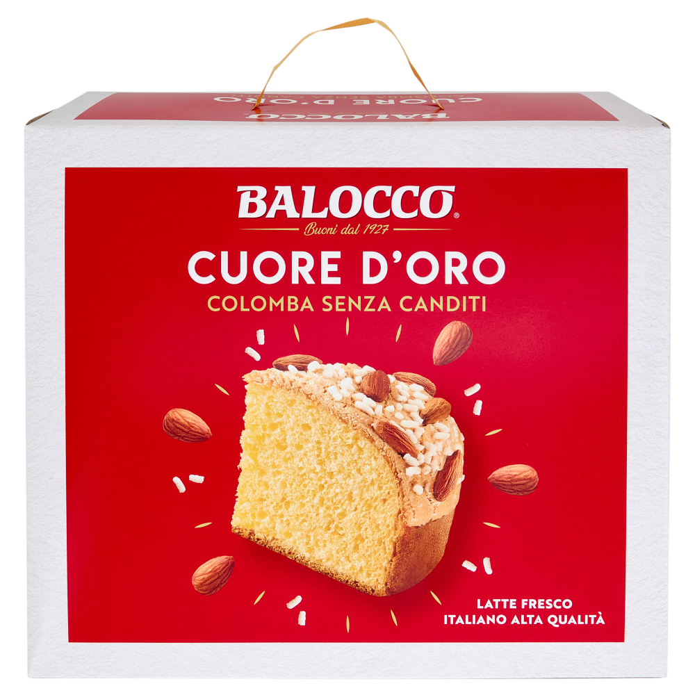 Balocco Cuore d'Oro Colomba Senza Canditi 700 g