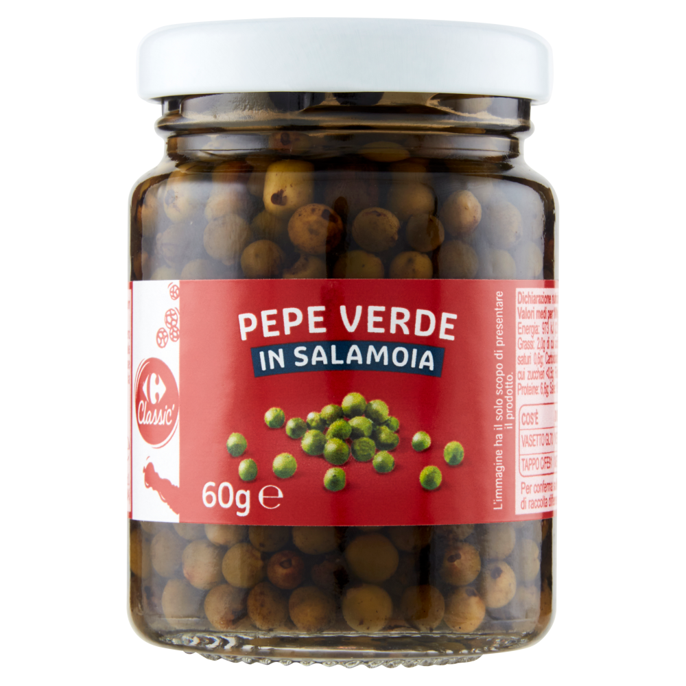 Carrefour Classic Pepe Verde in Salamoia 60 g