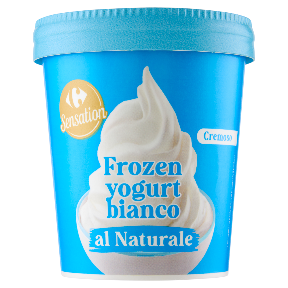 Carrefour Sensation Frozen yogurt bianco al Naturale 300 g
