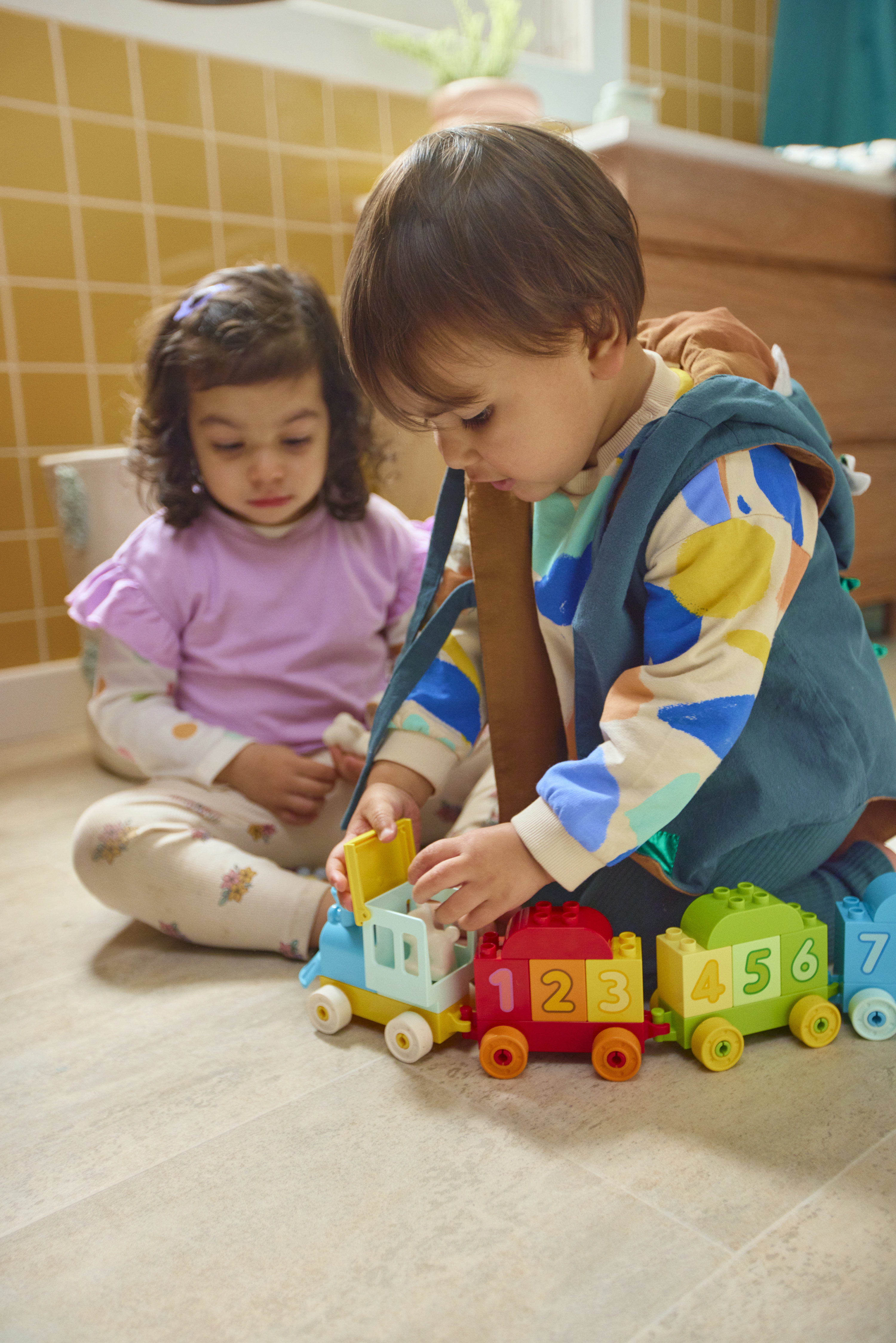 LEGO DUPLO 10954 Treno dei Numeri - Impariamo a Contare, Giochi Didattici con Mattoncini Numerati per Bambini e Bambine da 1+