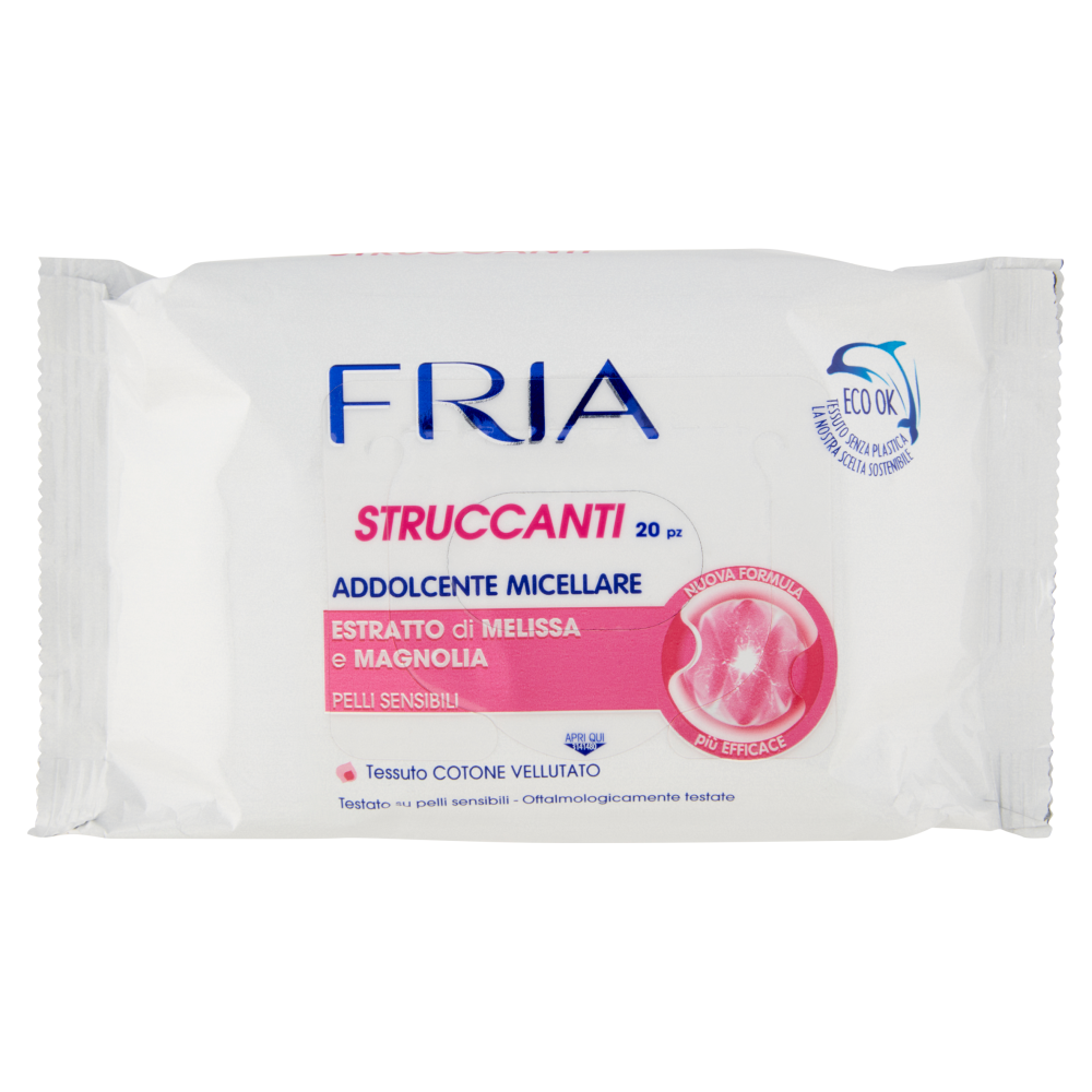 Fria Struccanti Addolcente Micellare Pelli Sensibili 20 pz