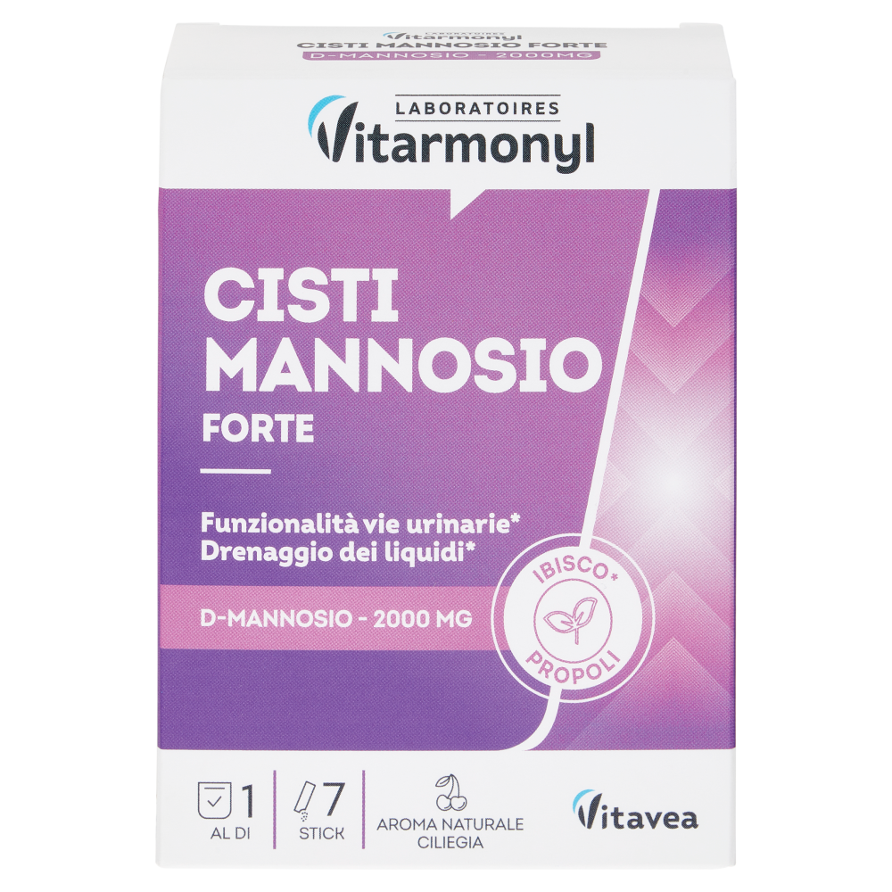Laboratoires Vitarmonyl Cisti Mannosio Forte 7 Stick 21 g