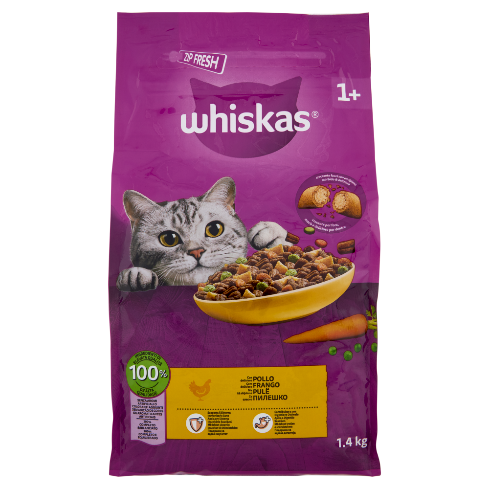 Whiskas Crocchette con delizioso Pollo 1.4Kg