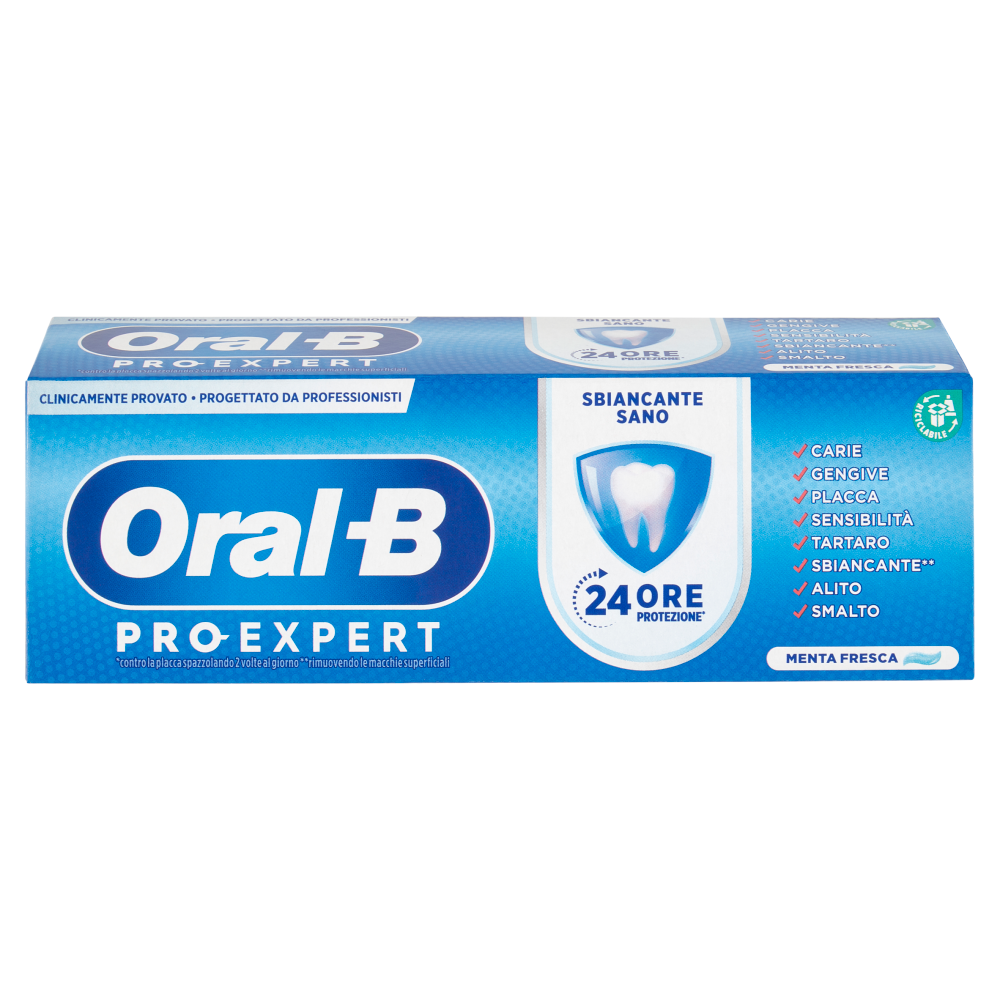 Oral-B Dentifricio Pro-Expert Sbiancante Sano 75 ml