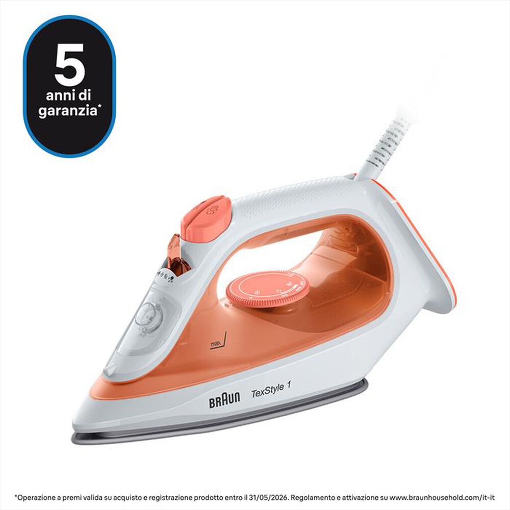 Braun TexStyle 1 SI1009OR Ferro a vapore