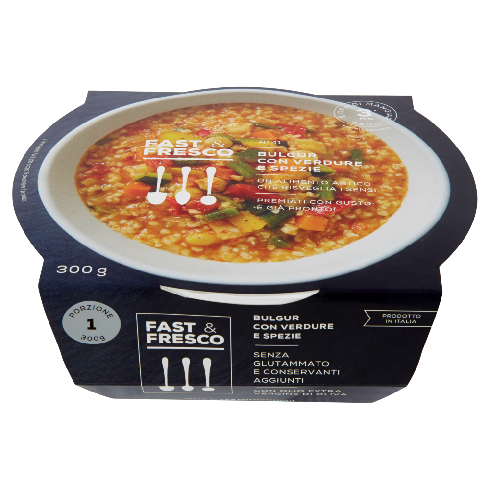 Fast & Fresco N&deg;. 41 Bulgur con Verdure e Spezie 300 g