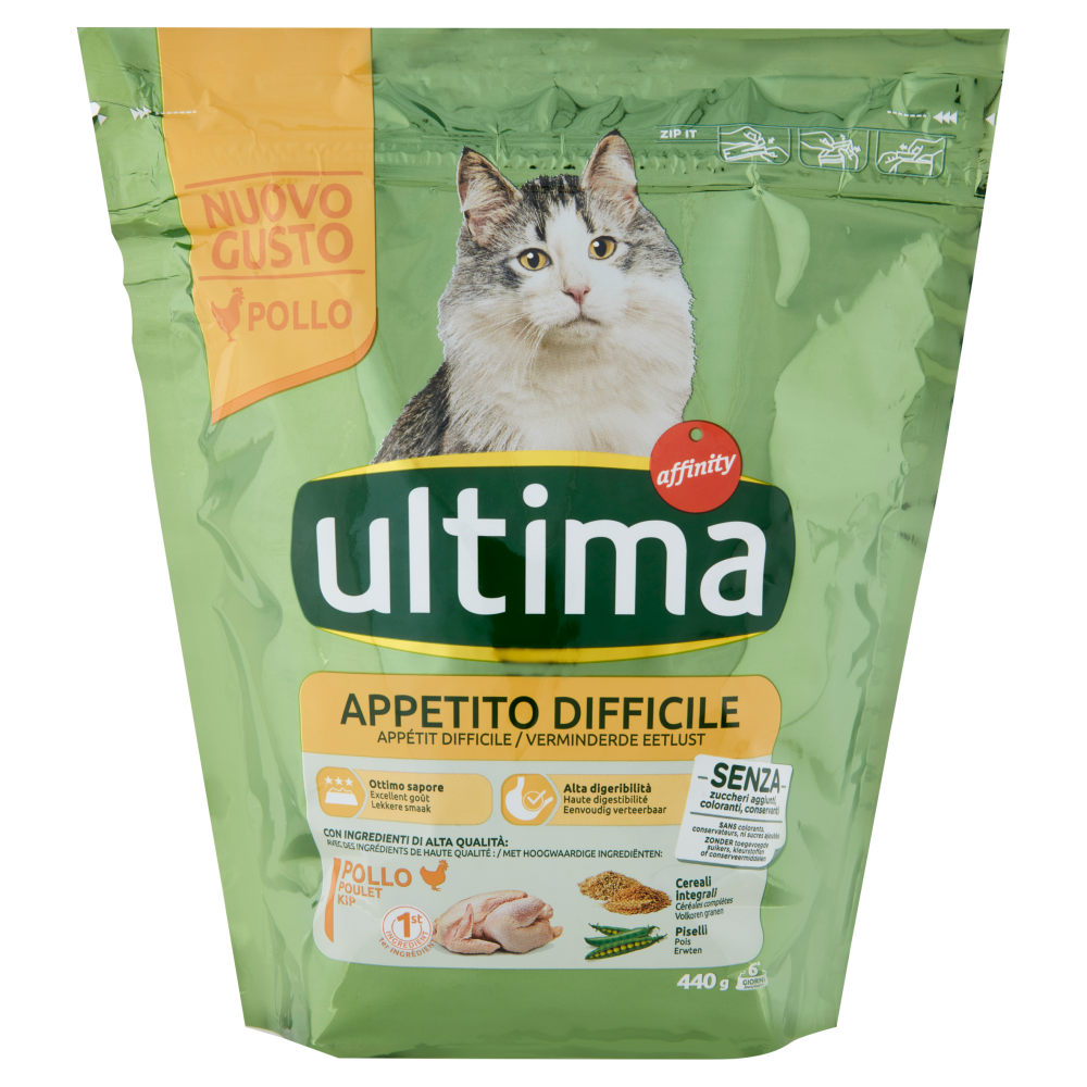 ultima Cat Appetito Difficile Pollo 440 g