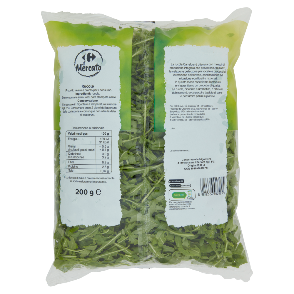 Carrefour il Mercato Rucola 200 g