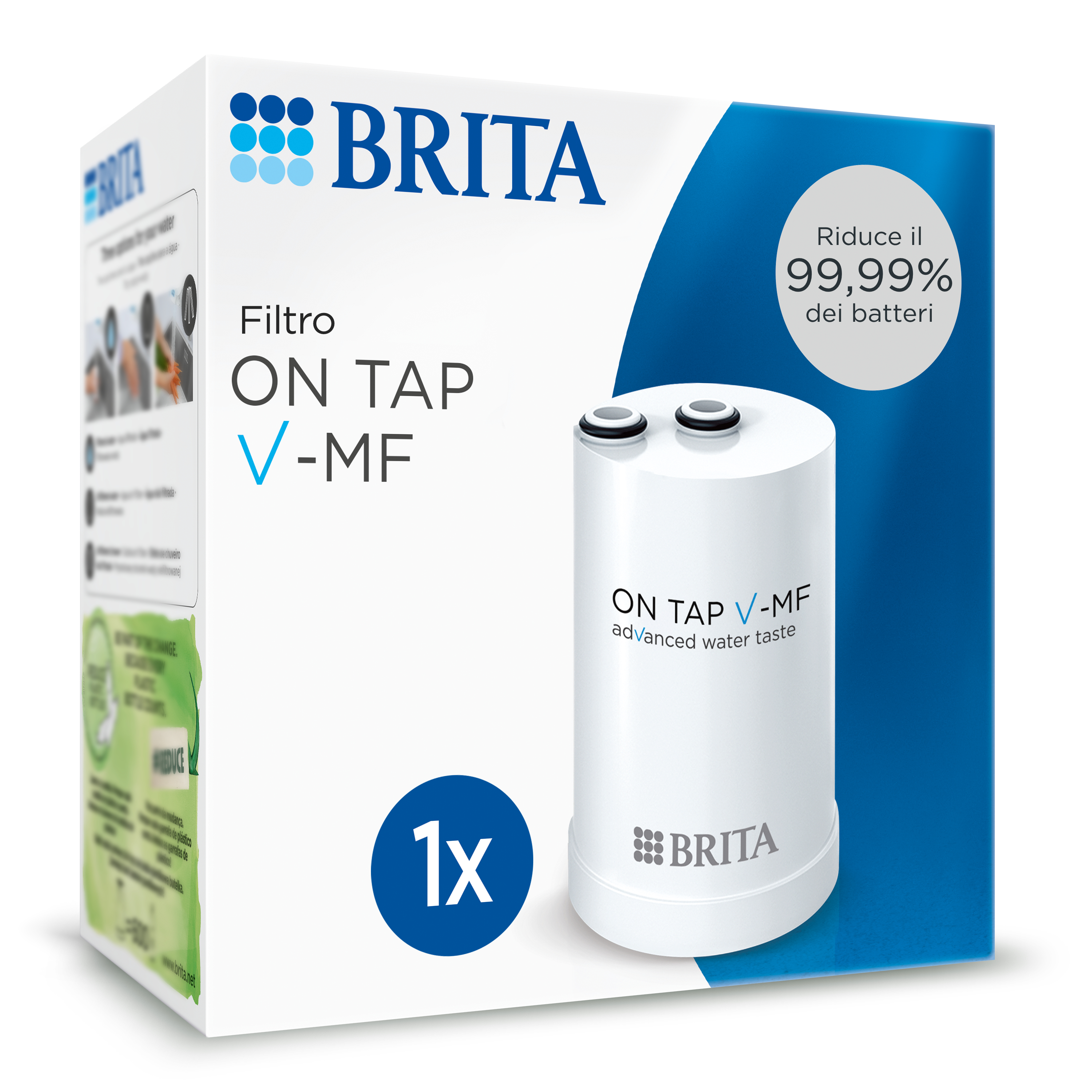 600 l BRITA On Tap Colore: Bianco Sistema di filtraggio dellAcqua 