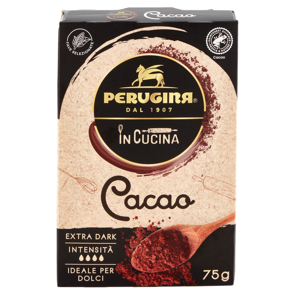 PERUGINA Extra Dark Cacao Amaro in Polvere 75g