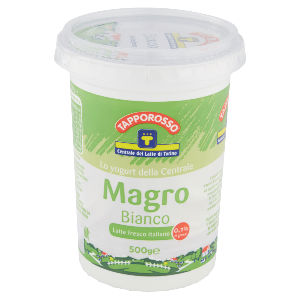 Centrale del Latte di Torino Tapporosso Magro Bianco 500 g