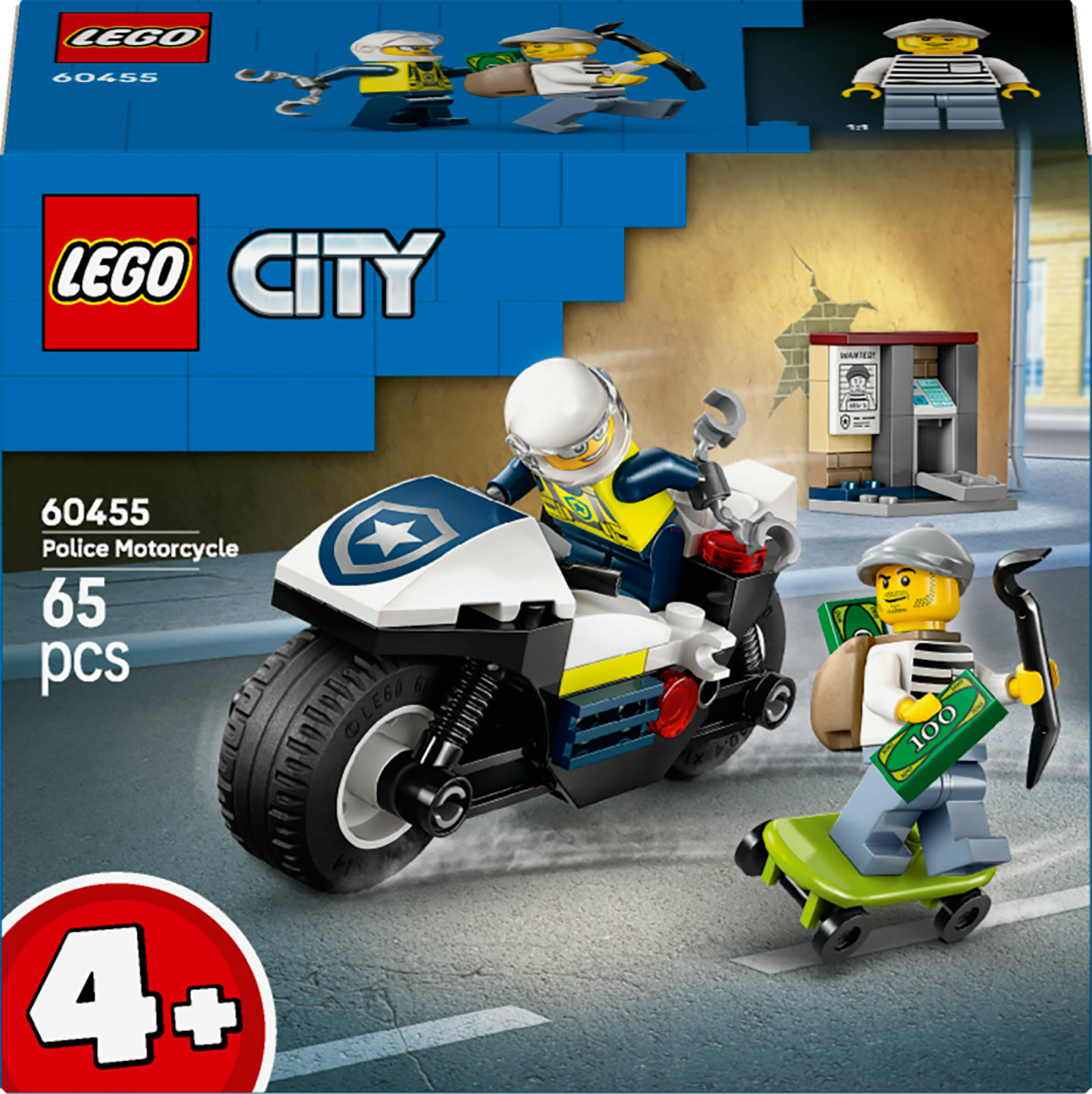 LEGO City Inseguimento della moto della Polizia