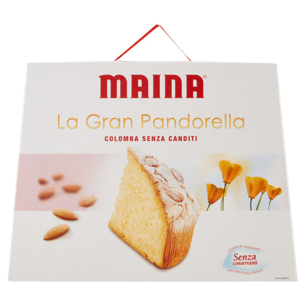 Maina la Gran Pandorella Colomba di Pasqua Senza Canditi 750 g