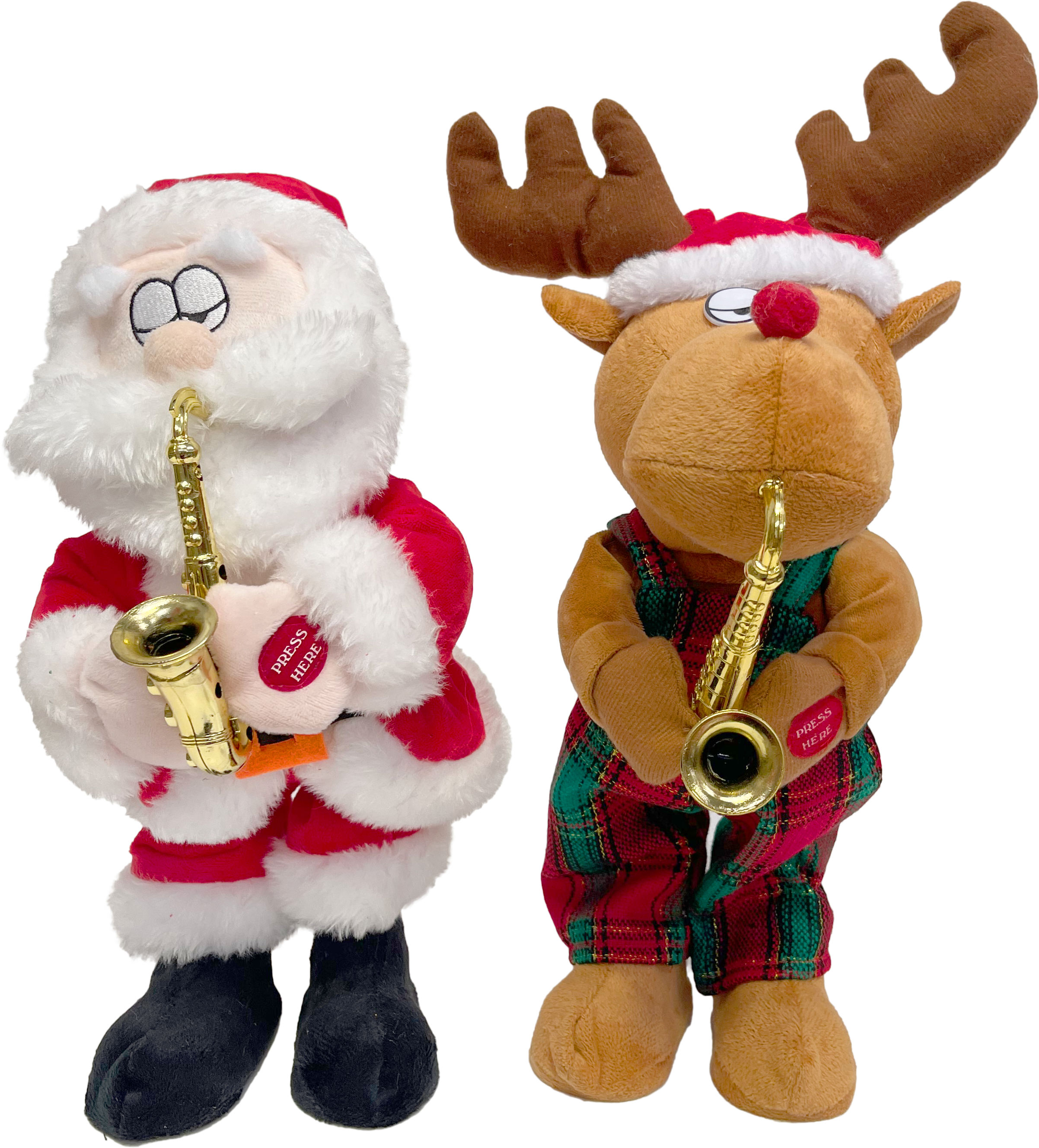 Giocoplast Babbo e Renna Sax 36 cm